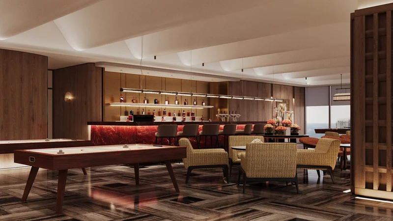 Sky Bar & Sunset Lounge ngắm toàn cảnh biển