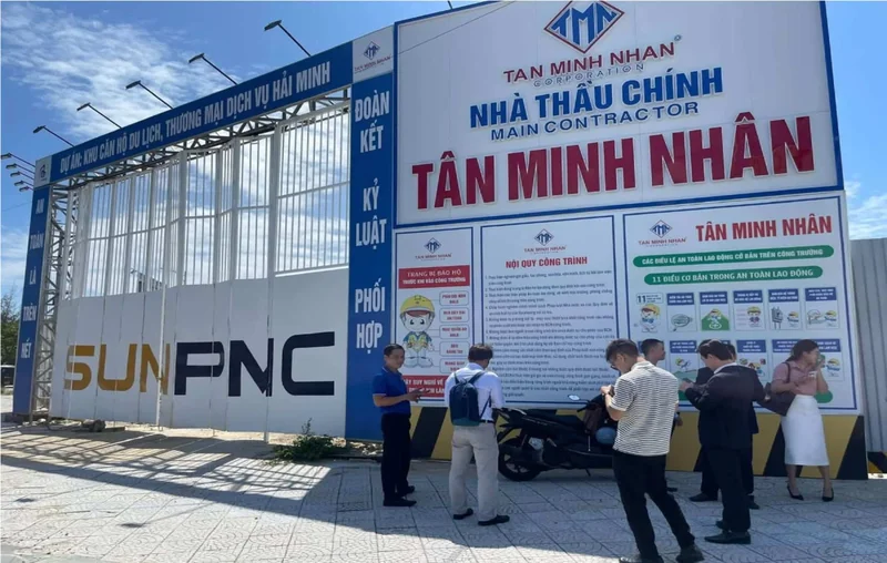 Thi công phần đài móng vững chắc của Sun Saphia Residence