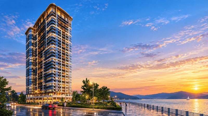 Cảnh bình minh tuyệt đẹp trên biển Đông từ Sun Saphia Residence