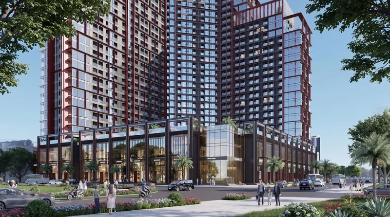 Khối đế thương mại dịch vụ sầm uất ven sông Hàn Sun Symphony 5